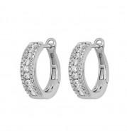 Gems One 14Kt White Gold Diamond (1/2Ctw) Earring - ER10323-4WB