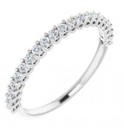 14K White 1/4 CTW Diamond Anniversary Band - 1239736004P
