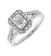 Gems One 14Kt White Gold Diamond(3/4Ctw) Ring - RG69969-4WB
