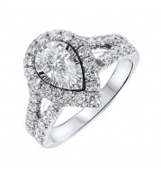 Gems One 14Kt White Gold Diamond(1 1/2Ctw) Ring - RG58663-4WB