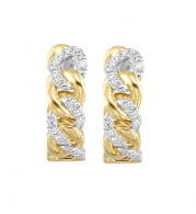 Gems One 14Kt Yellow Gold Diamond (1/6Ctw) Earring - ER10653-4YC