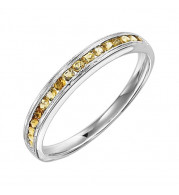 Gems One 14Kt White Gold Citrine (1/3 Ctw) Ring - FR1246-4W