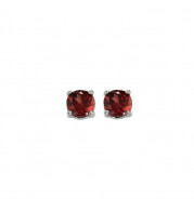 Gems One 14Kt White Gold Garnet (1/2 Ctw) Earring - EGR40-4W