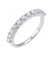 Gems One 14Kt White Gold Diamond(1/2Ctw) Ring - RG71514-4WC