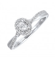 Gems One 14Kt White Gold Diamond(1/4Ctw) Ring - RG76919-4WC