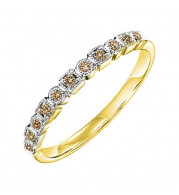 Gems One 14Kt Yellow Gold Diamond (1/10 Ctw) Ring - FR1312-4YDB