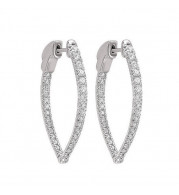Gems One 14Kt White Gold Diamond (3/4Ctw) Earring - ER10444-4WC