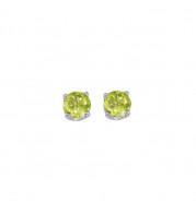 Gems One 14Kt White Gold Peridot (7/8 Ctw) Earring - EDR45-4W