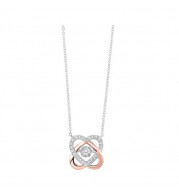 Gems One 10Kt White Rose Gold Diamond (1/4Ctw) Necklace - NK10188-1WPC