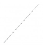 Gems One 14Kt White Gold Diamond (1/4Ctw) Bracelet - BC10056-4WF