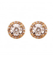 Gems One 14Kt Yellow Gold Diamond (1/3Ctw) Earring - ER30360-4YD