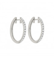 Gems One 14Kt White Gold Diamond (1Ctw) Earring - ER10149-4WB