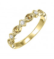 Gems One 10Kt Yellow Gold Diamond (1/20Ctw) & Citrine (1/6 Ctw) Ring - FR1216-1YD