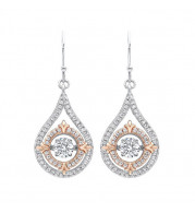 Gems One Silver Cubic Zirconia Earring - ER10153-SS