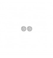 Gems One 14Kt White Gold Diamond (1/10 Ctw) Earring - FE4153/10-4WC