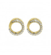 Gems One 10Kt Yellow Gold Diamond (1/6Ctw) Earring - ER24870-1YD