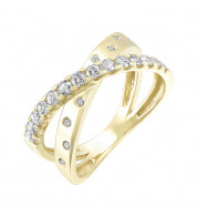 Gems One 14Kt Yellow Gold Diamond (1/2Ctw) Ring - RG11934-4YC