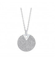 Gems One Silver Pendant - PD10536-SS