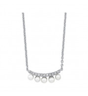 Gems One 10Kt White Gold Diamond (1/20 Ctw) Pendant - PD30841-1WDP