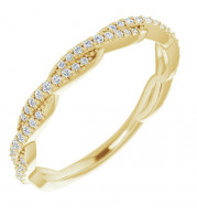14K Yellow 1/6 CTW Diamond Anniversary Band - 123325601P