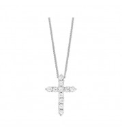 Gems One 10Kt White Gold Diamond (1/10 Ctw) Pendant - PD10535-1WD