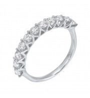 Gems One 14Kt White Gold Diamond(1Ctw) Ring - RG71439-4WC