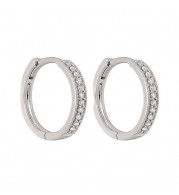 Gems One 14Kt White Gold Diamond (1/6Ctw) Earring - FE2085-4WD
