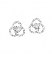Gems One 14Kt White Gold Diamond (1/3Ctw) Earring - ER33428-4WDSC