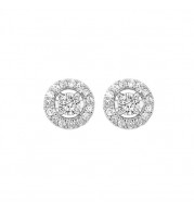 Gems One 14Kt White Gold Diamond (1/6Ctw) Earring - EJR1001-4WC
