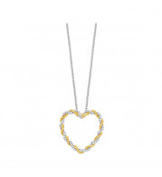 Gems One 10Kt White Yellow Gold Diamond (1/6Ctw) Pendant - PD10624-1WYSC
