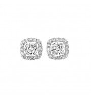 Gems One 14Kt White Gold Diamond (1/5Ctw) Earring - EJC1003-4WC