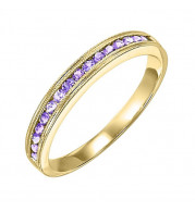 Gems One 10Kt Yellow Gold Syn Alexandrite (1/2 Ctw) Ring - FR1267-1Y