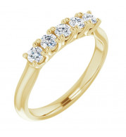 14K Yellow 1 1/6 CTW Diamond Anniversary Band - 12280860009P