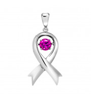 Gems One Silver (SLV 995) Rhythm Of Love Neckwear Pendant - ROL1213-SSPT