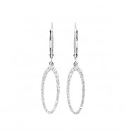 Gems One 14Kt White Gold Diamond (1/2Ctw) Earring - ER10655-4WD