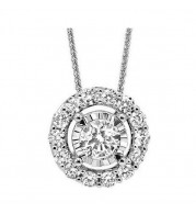 Gems One 14Kt White Gold Diamond (1Ctw) Pendant - FP4153/100-4WC