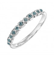 Gems One 14Kt White Gold Diamond (1/8Ctw) Ring - FR1313-4WBL