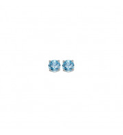 Gems One 14Kt White Gold Blue Topaz (1/4 Ctw) Earring - EBR30-4W