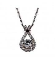 Gems One Silver Pendant - PD10732-SS