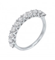 Gems One 14Kt White Gold Diamond(1/4Ctw) Ring - RG71436-4WC