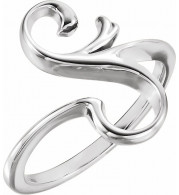 14K White Freeform Ring - 51522101P