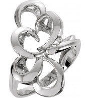 14K White Metal Fashion Ring - 525519754P