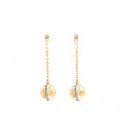 Gems One 10Kt Yellow Gold Diamond (1/6Ctw) Earring - ER33020-1YDSC