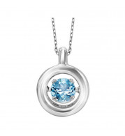 Gems One Silver (SLV 995) Rhythm Of Love Neckwear Pendant - ROL1049T