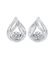 Gems One Silver Cubic Zirconia Earring - ER10310-SSW
