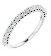 14K White 1/4 CTW Diamond Anniversary Band - 12297860000P