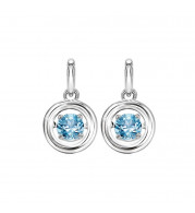 Gems One Silver (SLV 995) Rhythm Of Love Fashion Earrings - ROL2049B