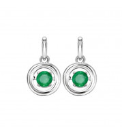 Gems One Silver (SLV 995) Rhythm Of Love Fashion Earrings - ROL2049E