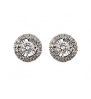 Gems One 14Kt White Gold Diamond (1/4Ctw) Earring - ER30359-4WD