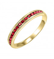 Gems One 14Kt Yellow Gold Ruby (1/3 Ctw) Ring - FR1079-4Y
